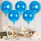 20 Pcs Blue Round Shaped Balloons,18 Inch Round Foil Balloon,Giant Round Mylar Balloon Helium Balloons for Birthday Party Baby Shower Wedding Decorations (Blue)